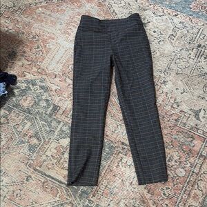 Tribal Black and Gray Straight Leg Pants